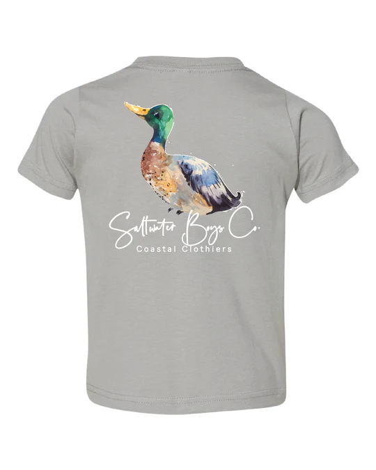 Saltwater Boys Co Grey Duck T-Shirt