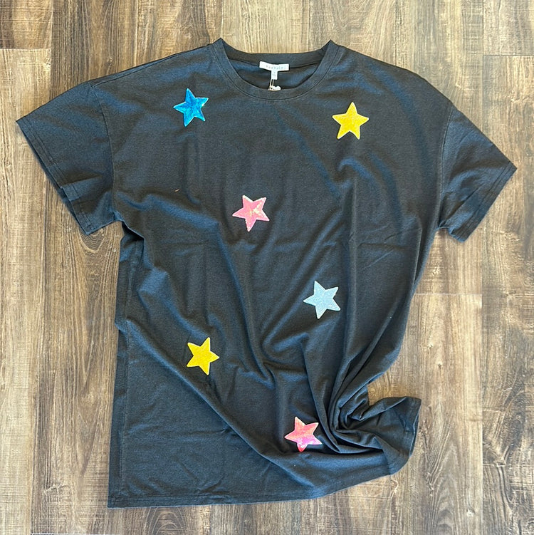 Star Of The Show Oversized Tee
