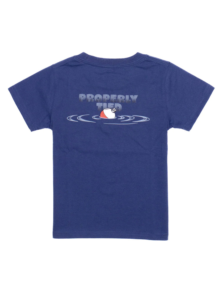 Bobber River Blue Tee