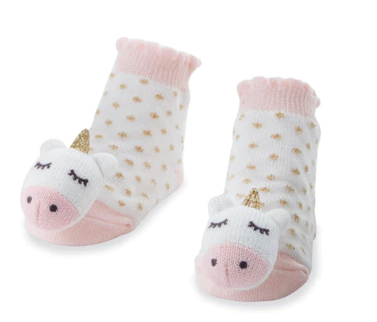 Unicorn Rattle Socks