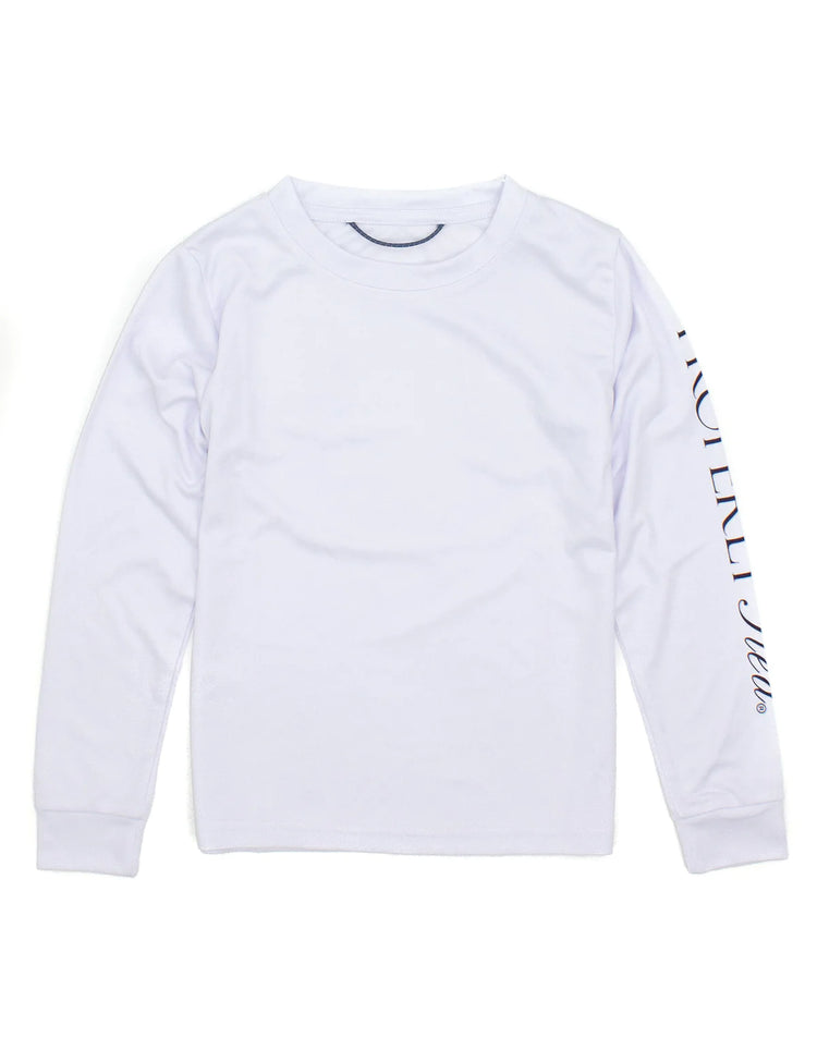 Tidal Long Sleeve Shirt - White