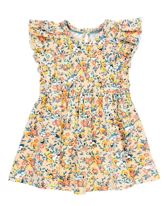 Ruffle Butts Summer Blooms Butterfly Dress
